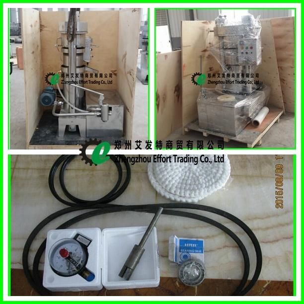 Good Performance Stainless Steel Hydraulic Oil Press Machine with 15-120 Kg/H