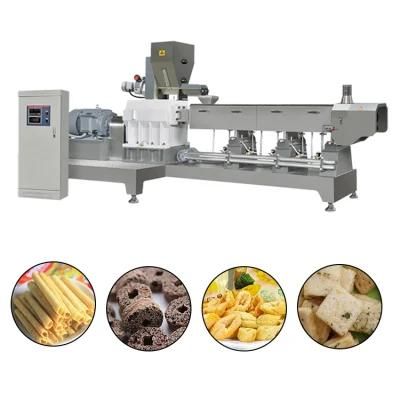 Twin Screw Extruder for Puffing Snack Food Line for Sale