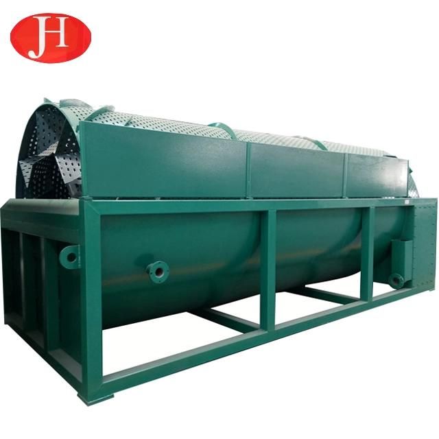Stainless Steel Arrowroot Starch Plant Making Machine Raw Material Cleaning Washing Machine