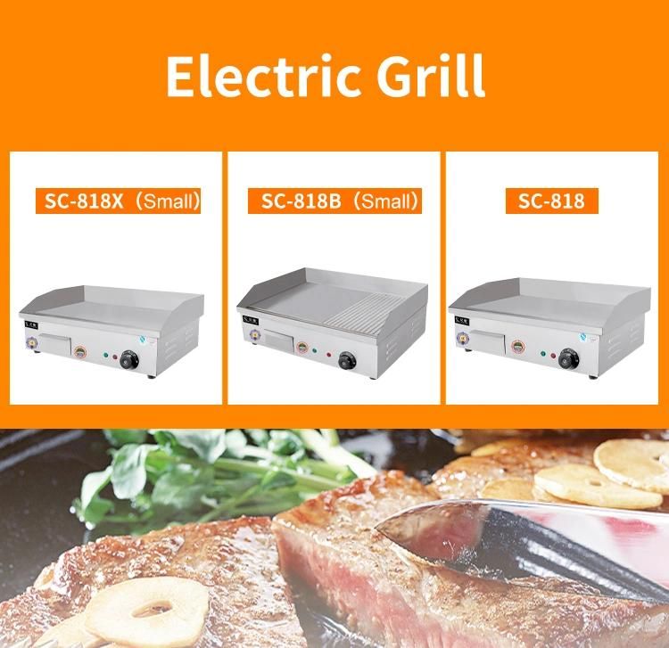 Commercial Stainless Steel Electric Griddle