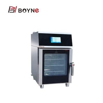 4 Tray Combi Oven with Steam Baking Function