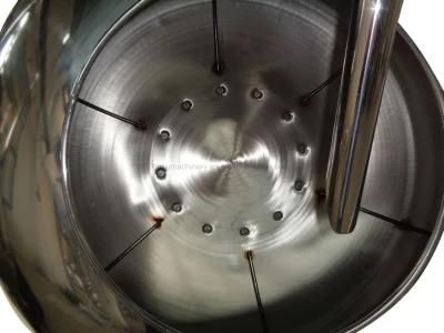 Durable Stainless Steel Chocolate Coating Pan Polishing Machine