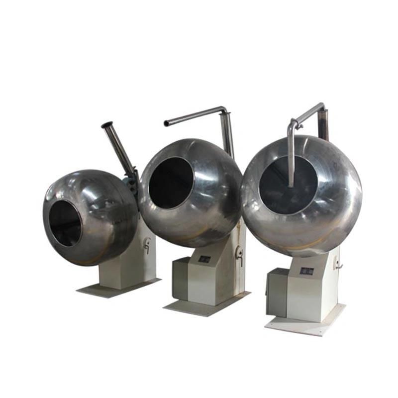 Durable Stainless Steel Chocolate Coating Pan Polishing Machine