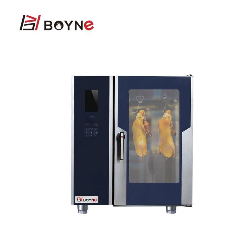 High Temperature Cooking Equipment Rotary Barbecue Combi Oven