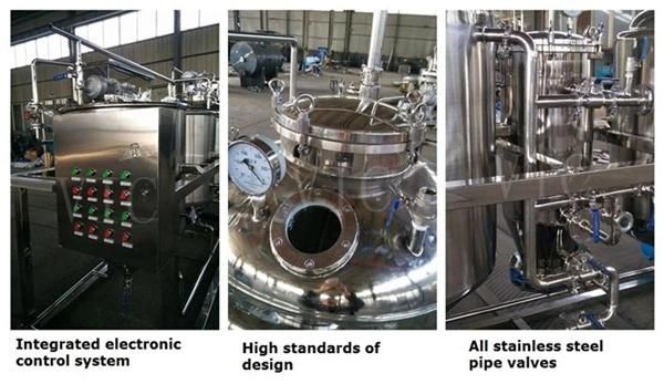 Automatic deodorization stainless steel oil refinery machine oil refinery