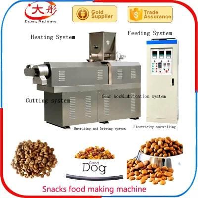 Twin Screw Dry Dog Feed Making Extruder Price