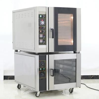 Commercial Bakery Equipment 5-Tray Convection Oven with 10-Tray Bread Proofer
