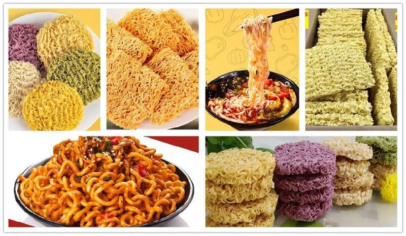 Non-Fried Round Instant Noodle Production Line/Automatic Instant Noodle Production Line/Noodle Machine