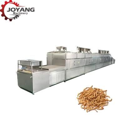 Professional Insects Drying Microwave Machine Supplier Yellow Mealworm Drying Machine