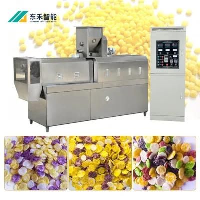 Corn Flakes Extruded Equipment Machinery Breakfast Cereals Products Machine