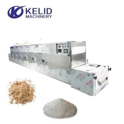 60 Kw Automatic Tunnel Type Mineral Microwave Drying and Heating Machine