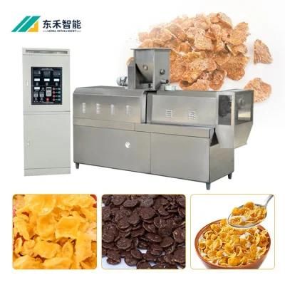 Chocolate Nestle Corn Flakes Production Equipment Extruding Machinery