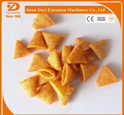 Fried Snacks Crispy Chips Making Machine Bugles Chips Process Line Machinery
