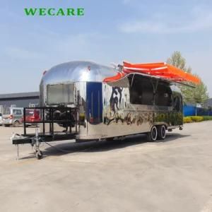 Big Concession Food Cart Trailer Completely Equipped