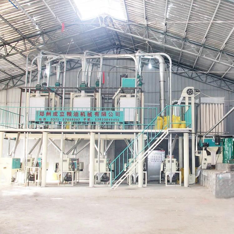 Semolina Wheat Flour Mill 50 T/Day Capacity Plant