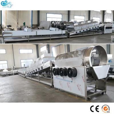 Large Automatic Industrial Popcorn Processing Line for Chocolate Caramel Flavors Popcorn