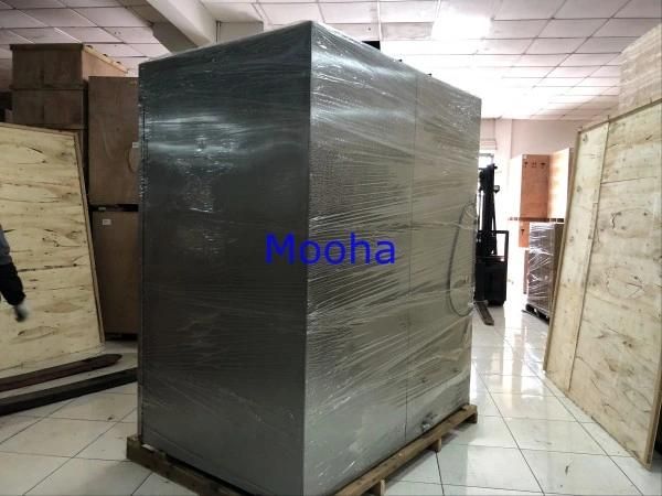 Commercial Double Doors Dough Prover Stainless Steel Hot Air Circulation Proofer Retarder Proofer Bakery Machines 64 Trays Dough Fermentation Proofer