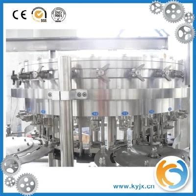 Balanced Pressure PLC Control Carbonated Beverage Filling Line for Pet Bottles