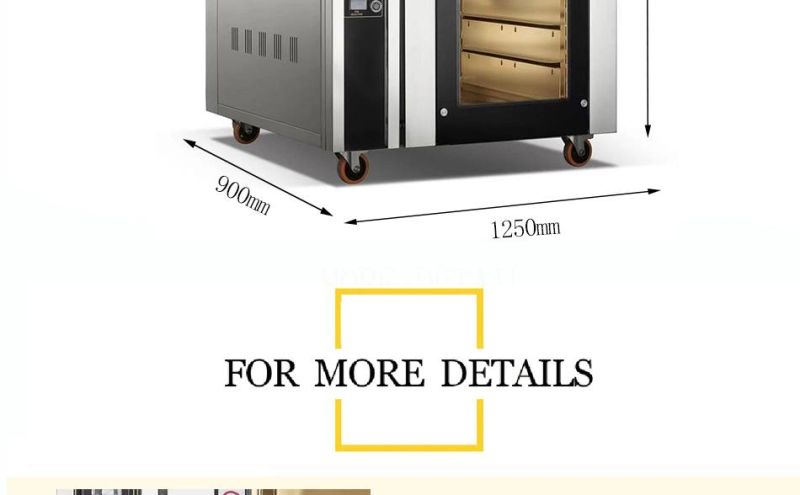 Gas and Electric Dual-Purpose 10 Tray Hot Air Circulation Oven Bread Baking Convection Oven