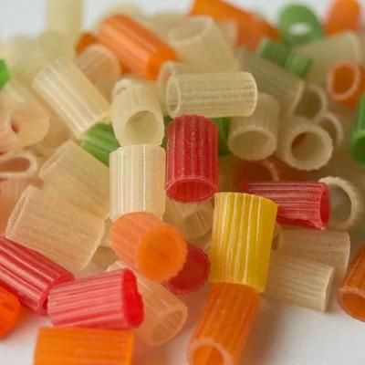 Round Tube Shape Tasty Snack Pellet