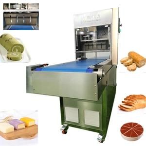 Cake Production Line Ultrasonic Cutting Cheese Butter Blocking Machine