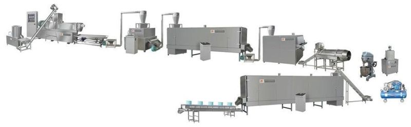 Twin Screw Extruded Corn Flakes Machine