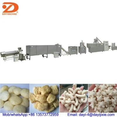 Extruded Crispy Corn Puff Snack Food Machine