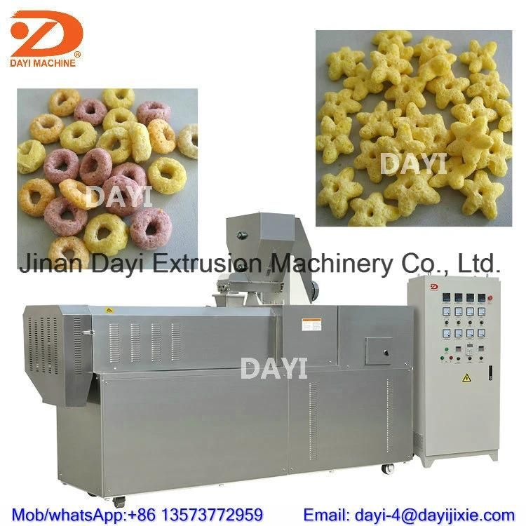 Corn Puff Snacks Food Making Machinery /Twin Screw Extruder