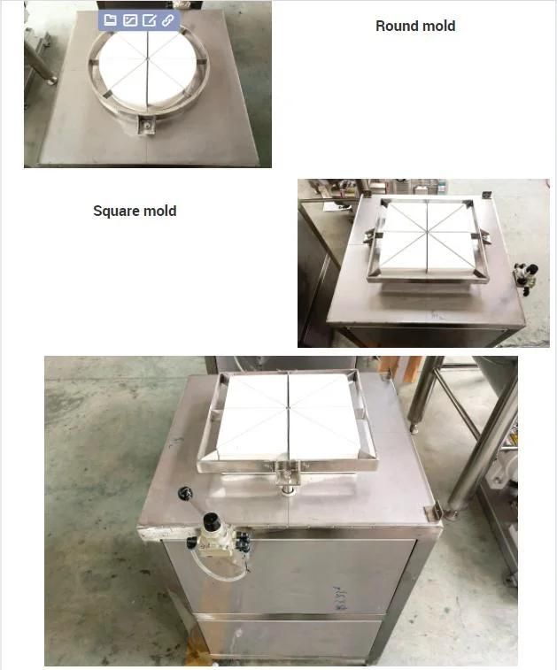 Hot Sale Industrial Commercial Pneumatic Cheese Cutter Cheese Cutting Machine