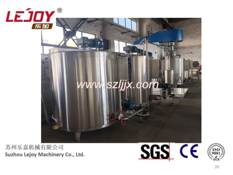Lejoy Chocolate Ball Milling Machine with Storage Tank and Pump