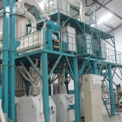Popular Maize Flour Milling Complete Set Plant / Maize Milling Machine