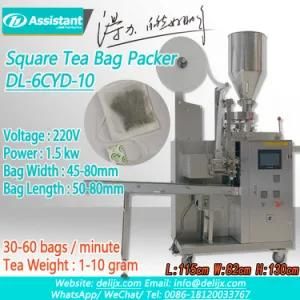 Automatic Square Tea Bag Packing Machine with Label Dl-6cyd-10