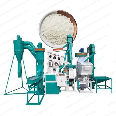 Rice Destoner Husker and Milling Machine Line