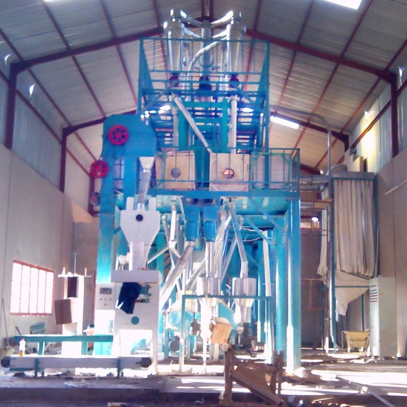 Grinding Maize Flour Grinder Mill Roller Complete Plant