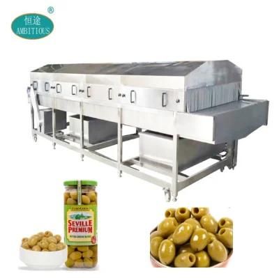 Olive Production Pasteurisation &amp; Cooling Tunnels Machine