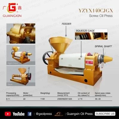 Almond Oil Press Machine