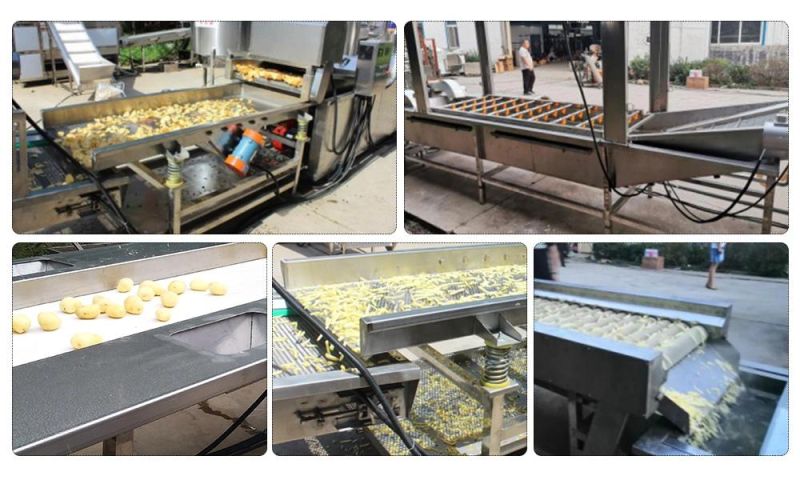 Hot Selling Semi-Automatic Potato Chips Making Machine Finger Chips Machine