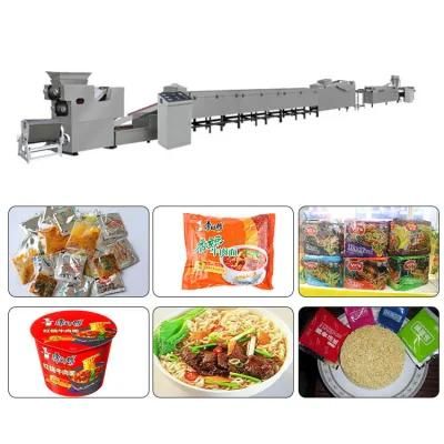 Fully Automatic Fried Instant Noodle Making Machine for Sale