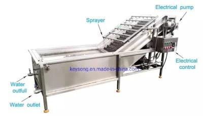 Popular Air Bubble Vegetable Fruit Washing Machine