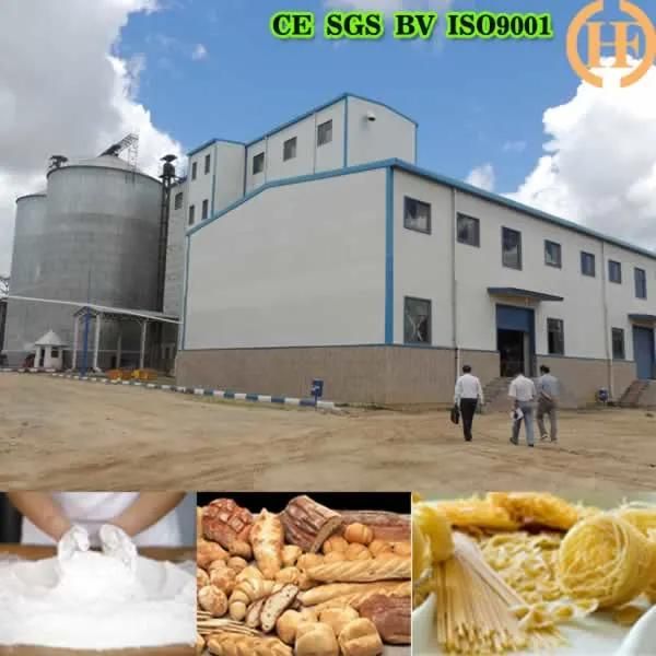 Complete Automatic 50t Wheat Flour Milling Machine