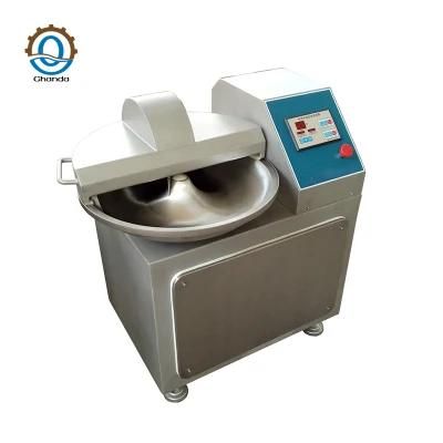 Big Output Bowl Cutter Meat Bowl Chopper with Auto Loading System