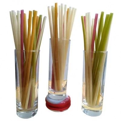 Eco Friendly Ecological Plastic-Free Biodegradable Disposable Edible Rice Cassava Drinking ...