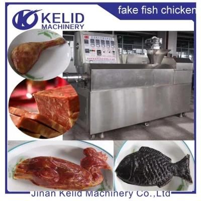 Automatic Industrial Soya Snacks Processing Line
