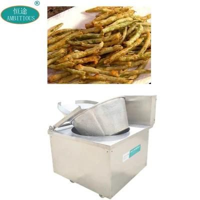 Automatic Snacks Frying Machine Electric Green Beans Deep Fryer Machine