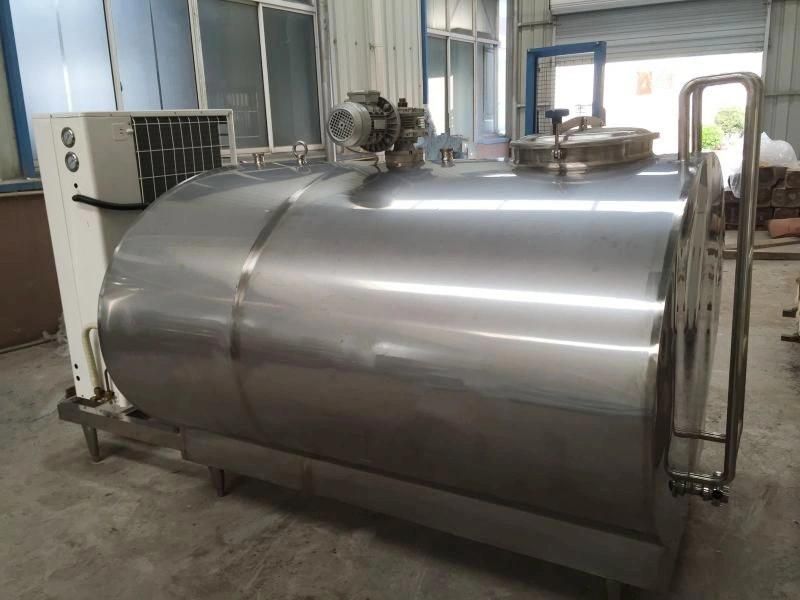 Stainless Steel Capacity Design Millk Cooling Chilling Tank Factory