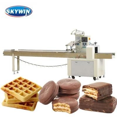 Packing Machinery for Food Flow Pachaging Cake Chocolate Pie System