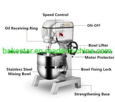 Baking Equipment Cake Ddough Heavy Duty Commercial Mixer for Bakery Baking Food, Bakery ...