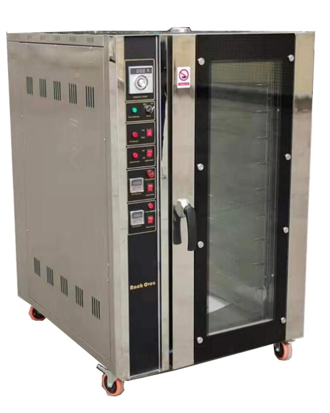 Manufacturer 8 Pan, Hot Stove Oven Gas Convection Oven for Baking Bread Biscuits 46*66cm Tray Szie