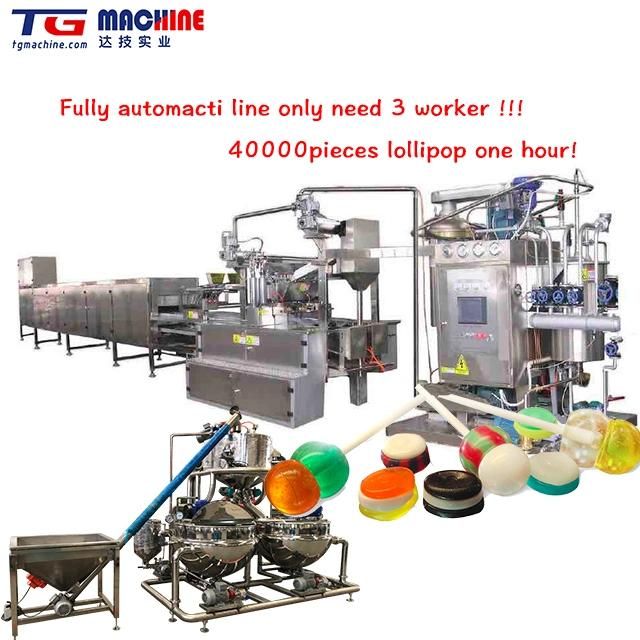 Alpenliebe Hard Candy Depositing Line