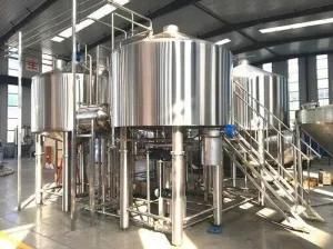 2000L Four Vessels Brewhouse with Steam Heating